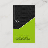 ハイテクな名刺 名刺 (裏面)