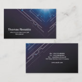 ハイテクな名刺 名刺 (正面/裏面)