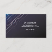 ハイテクな名刺 名刺 (裏面)