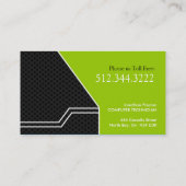ハイテクな名刺 名刺 (裏面)