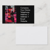 ハイテクな工業用ロボット 名刺 (正面/裏面)