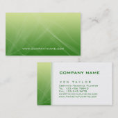 ハイテクな抽象的なコンピュータ業界カードモダン 名刺 (正面/裏面)