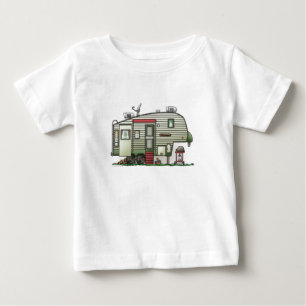 ハイテクな第5車輪 ベビーTシャツ