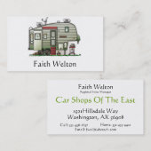 ハイテクな第5車輪 名刺 (正面/裏面)