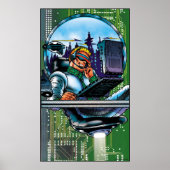 ハイテクの男 ポスター (正面)