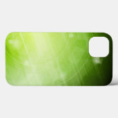 ハイテクデザインのグリーンライトスタイル Case-Mate iPhoneケース (裏面 (横))