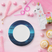 ハイテクデジタル背景 ペーパープレート (パーティー)