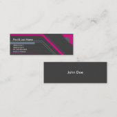 ハイテクプロフェッショナル: スキニー名刺 (正面/裏面)