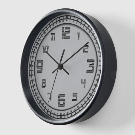 ハイテク壁時計 壁時計 (傾斜)