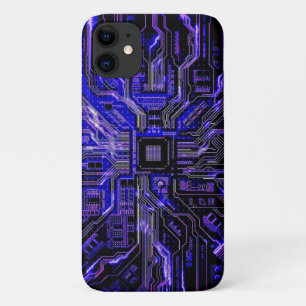ハイテク技術の壁紙回路基板エンジン iPhone 11 ケース