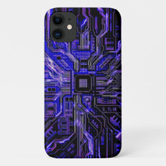 ハイテク技術の壁紙回路基板エンジン iPhone 11 ケース