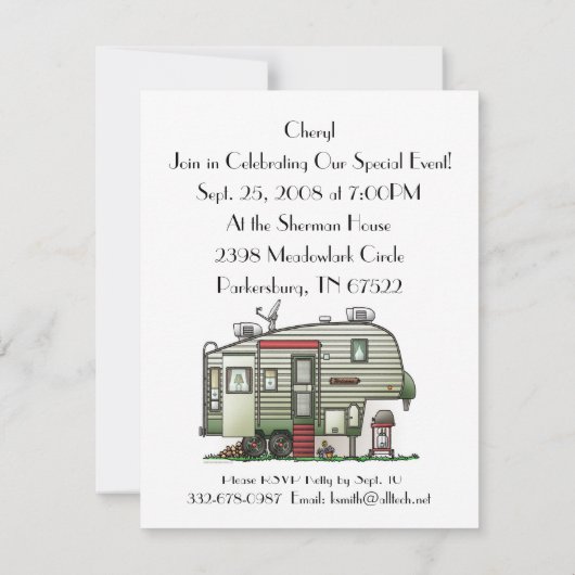 ハイテク製5輪 招待状 (裏面)