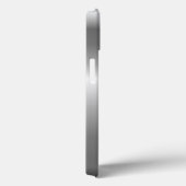 ハイテク金属シルバーストライプデザイン2 Case-Mate iPhoneケース (裏面 / 右)