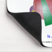 「ハイテク電話から神へ」マウスパッド マウスパッド (コーナー)