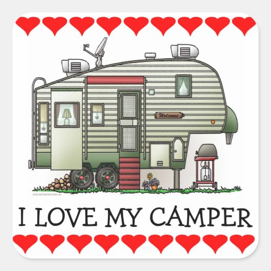 ハイテク5番目のホイール スクエアシール (正面)