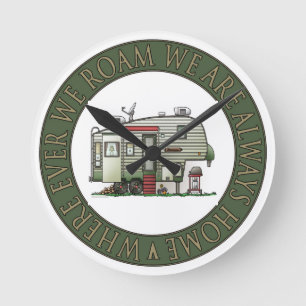 ハイテク5番目のホイール ラウンド壁時計