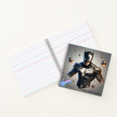 「ハイテク・スーツ・チャンネルのパワー」 ノートブック (内部)