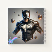 「ハイテク・スーツ・チャンネルのパワー」 ノートブック (裏面)