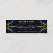 ハイテク・ネオン未来派 スキニー名刺 (裏面)