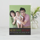 ハイテク・ホリデー・フォトカード シーズンカード (スタンド正面)