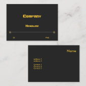ハイテクX名刺 名刺 (正面/裏面)