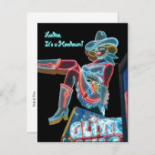 ハイディのグリッターカード インビテーションポストカード (正面/裏面)