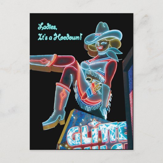 ハイディのグリッターカード インビテーションポストカード (正面)