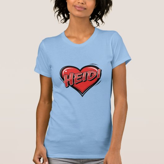 ハイディを愛して Tシャツ (正面)