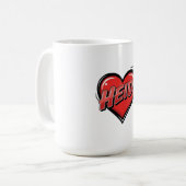 ハイディ愛 コーヒーマグカップ (正面左)