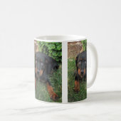 ハイディ有罪の子犬 コーヒーマグカップ (正面右)