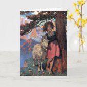 ハイディbyジェシー・ウィルコック・スミス カード (黄色い花)