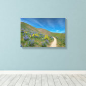 ハイデザート春開花 キャンバスプリント (インサイチュ (ウッドフロア))