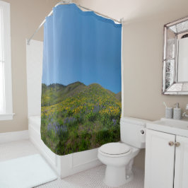 ハイデザート春開花 シャワーカーテン