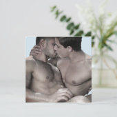 ハイデフィニションプリントスクエアフラットカードハンクス サンキューカード (スタンド正面)