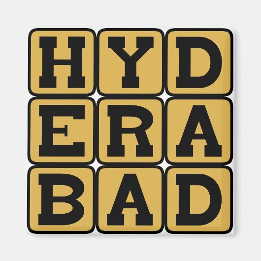 ハイデラバード(インド) マグネット (正面)