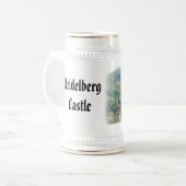 ハイデルベルクの城-ステイン ビールジョッキ (正面左)