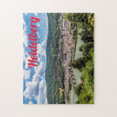 ハイデルベルクネカーパノラマドイツ ジグソーパズル (縦)