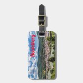 ハイデルベルクネカーパノラマドイツ ラゲッジタグ (正面縦)