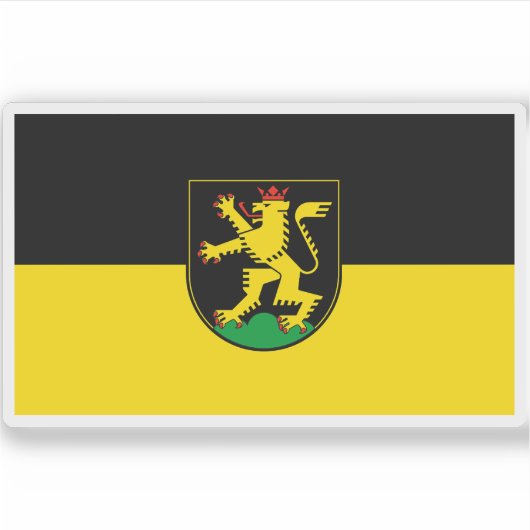 ハイデルベルク国旗、ドイツ シール (正面)