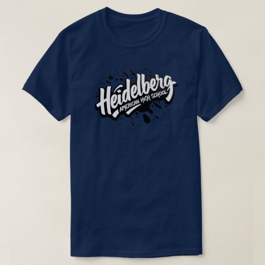 ハイデルベルク・アメリカン・ハイスクール Tシャツ (デザイン正面)