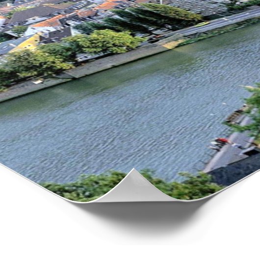 ハイデルベルク，ドイツ ポスター (角)