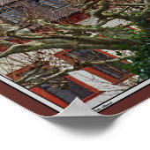 ハイデルベルク – 下から城 ポスター (角)