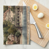 ハイデルベルクII、Baden-Württemberg、ドイツ キッチンタオル (四つ折り)