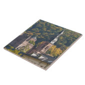 ハイデルベルグの古い町の眺め タイル (側面)