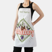ハイデルベルグアムネックルドイツレトロワインヴィンテージ エプロン (インサイチュ)