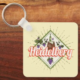 ハイデルベルグアムネックルドイツレトロワインヴィンテージ キーホルダー