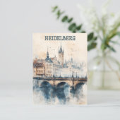 ハイデルベルグドイツ旅行 ポストカード (スタンド正面)