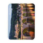 ハイデルベルグバイ夕べライト マグネット (縦)