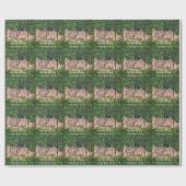 ハイデルベルグ城ドイツ語とドイツ語のことわざ ラッピングペーパー (フラット)