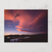 ハイデンバレーの夕日はがき ポストカード (正面)